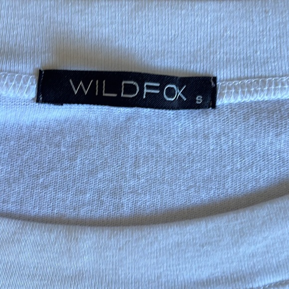 Wildfox Rose All Day Sweatshirt Round Neck Pullover Oversized - Picture 2 of 4